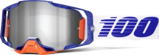Matt Blue / Blue, Gray, Orange, White / Mirror, Silver