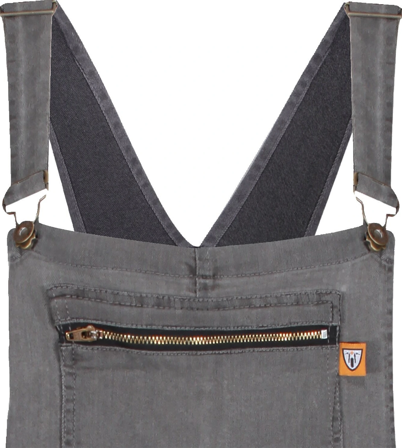 Motogirl Irene Grey "Dungri" overall, Gray, S