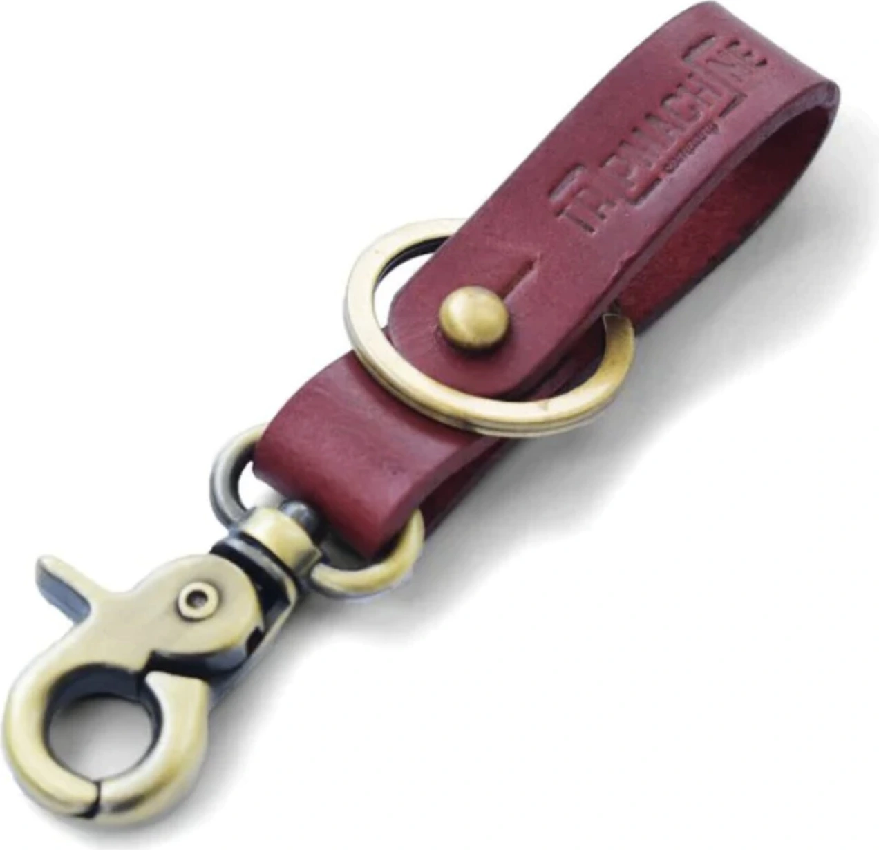 Trip Machine Key Fob cherry red / anitque