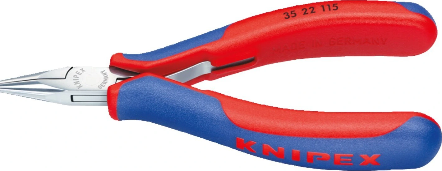 Knipex electronics pliers with straight jaws 115mm