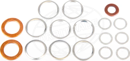 Orbitrade sealing washer kit Volvo Penta D1 D2 D11