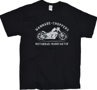 Wannabe choppers t-shirt "ALSi9Mg"