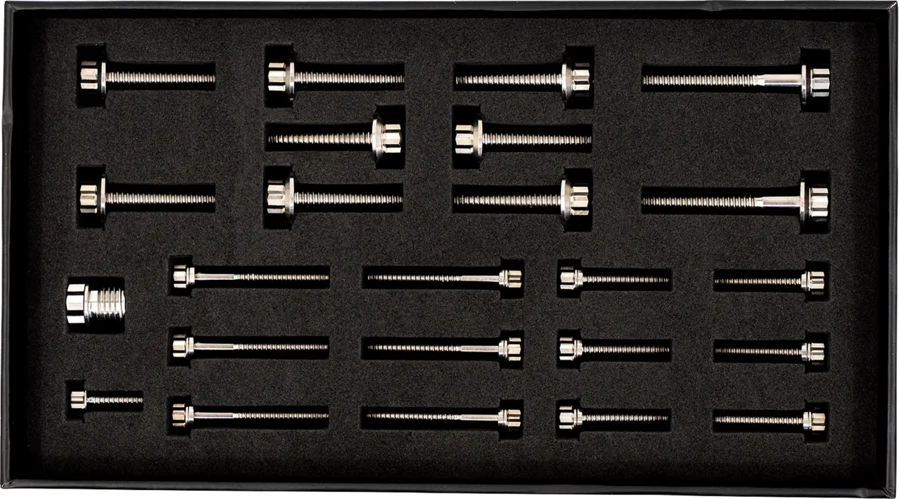 HARWARE KIT TITANIUM M8 TRANSMISSION
