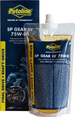 Putoline SP Gear LV 75W-85 Привод конечного вала 500ML Пакет(12)