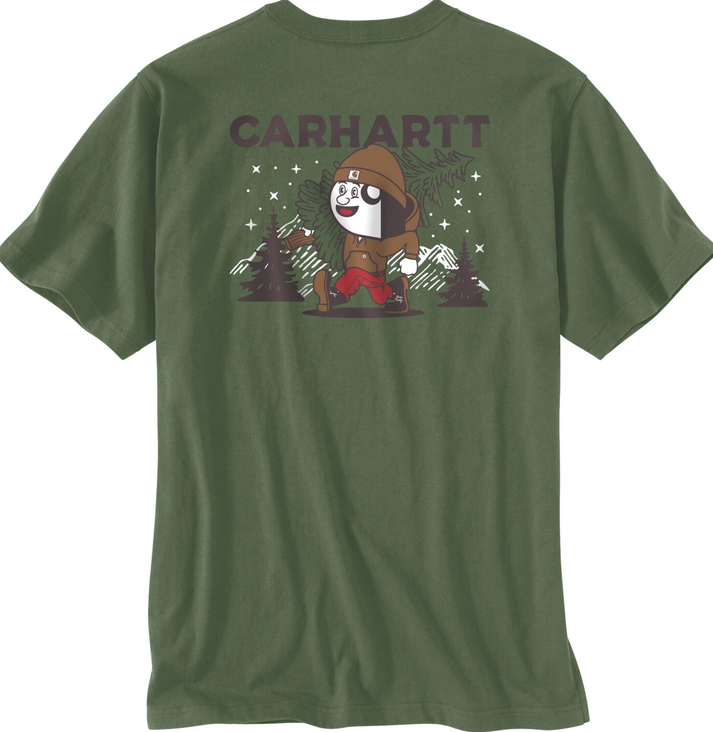 Carhartt Outdoor Graphic t-shirt oak leaf, Brown, S