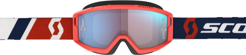 Scott Goggle Primal красный/синий синий хром works