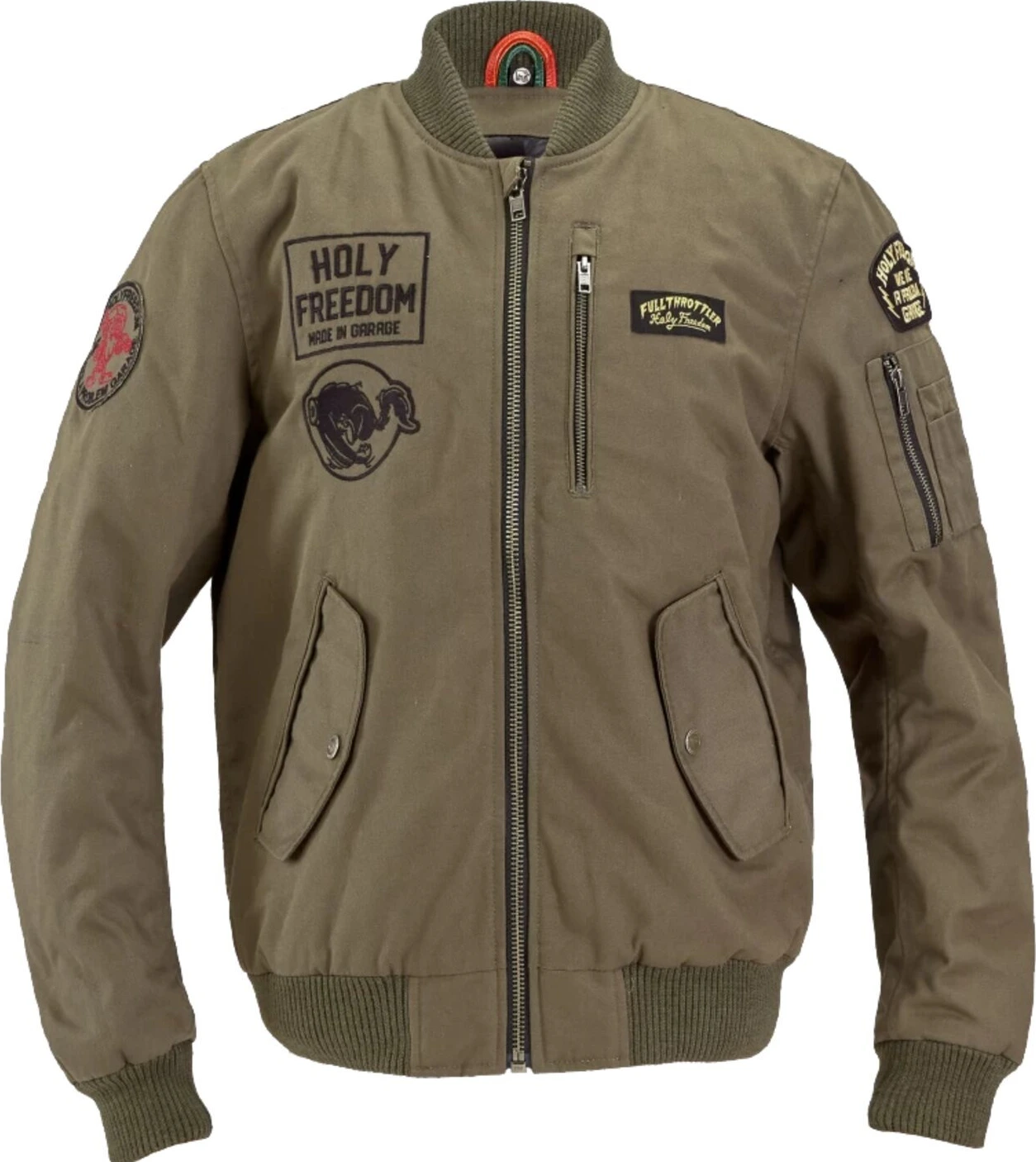 Holy Freedom Bomber jacket, Khaki, M