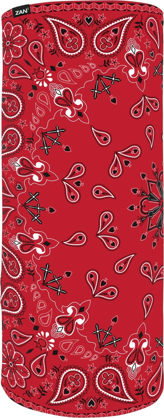 ZANheadgear Motley Tube® Sportflex® UPF50+ Series Red Paisle