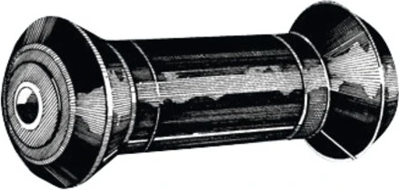 Keelroller 220mm x 20mm