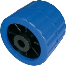 Side roller blue Ø hole 15 mm