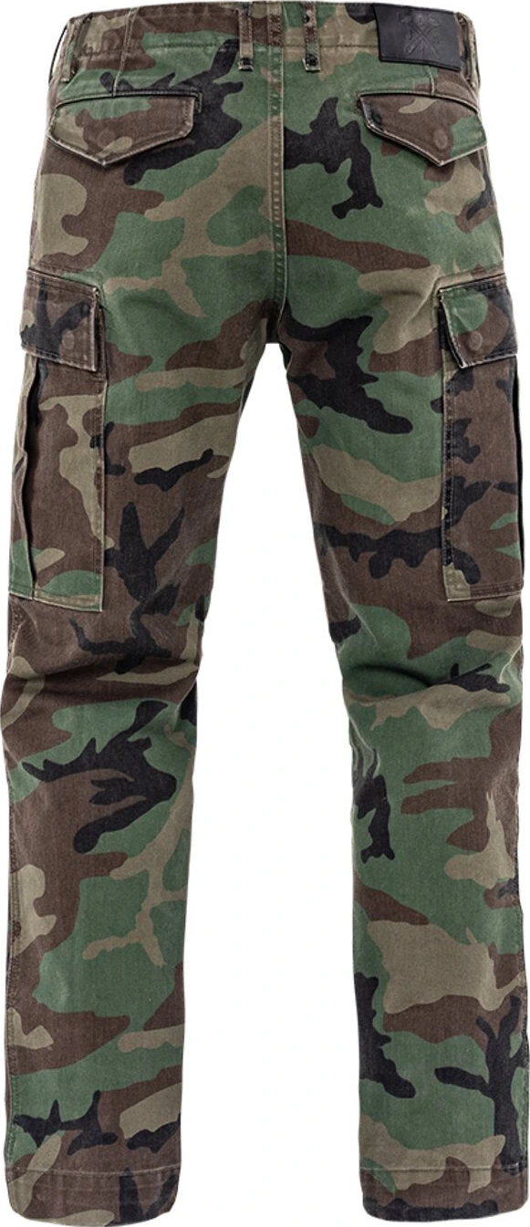 John Doe Regular cargo mono pants, camouflage Green, 38/32
