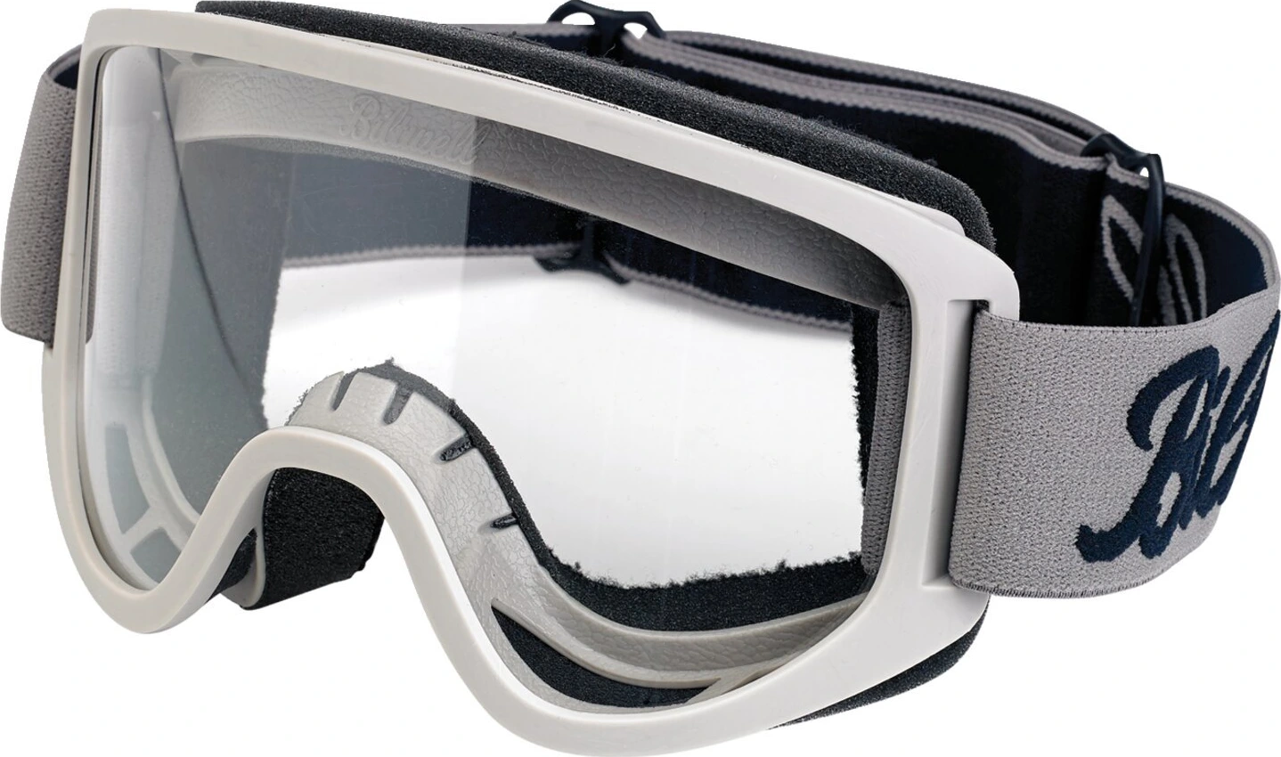Biltwell Moto 2.0 Script goggles, titanium