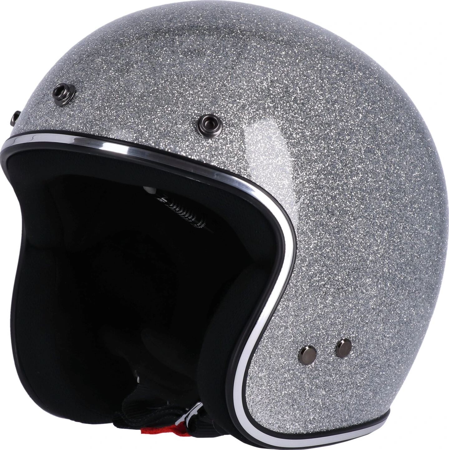 Roeg JETT helmet, disco ball Silver, Silver, L, Metal Flake