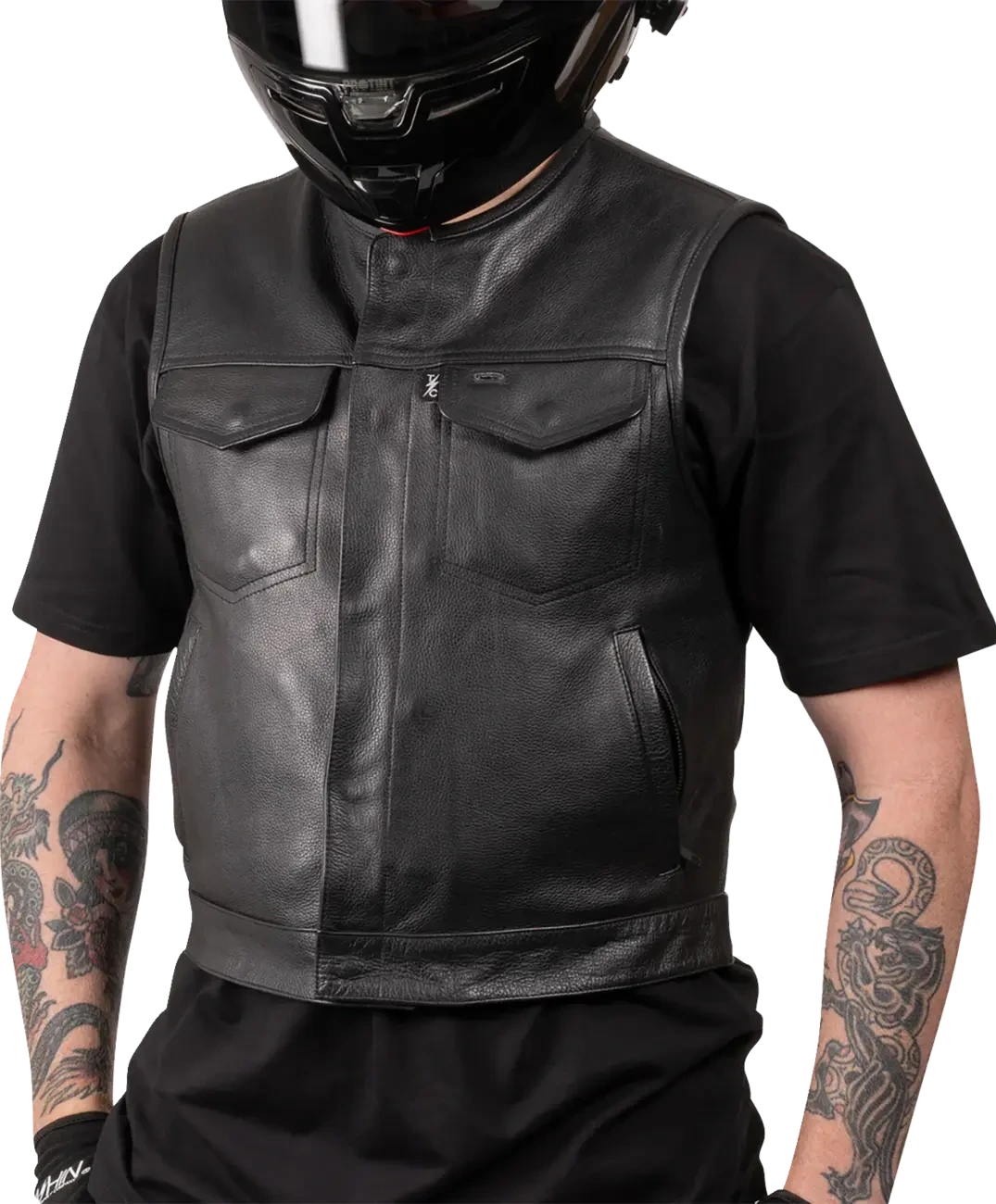 VEST ENCINAL SHORTY LEATHER LARGE