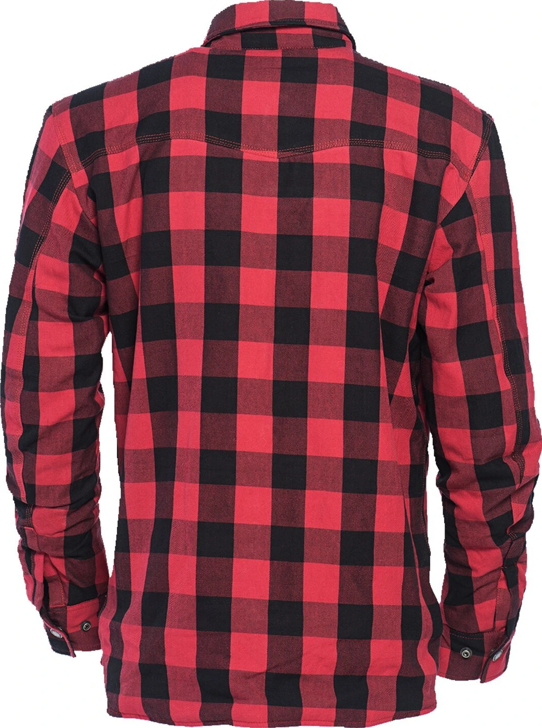 WCC Dominator riding flannel shirt red/black CE appr, storm grey black tracker Red, S