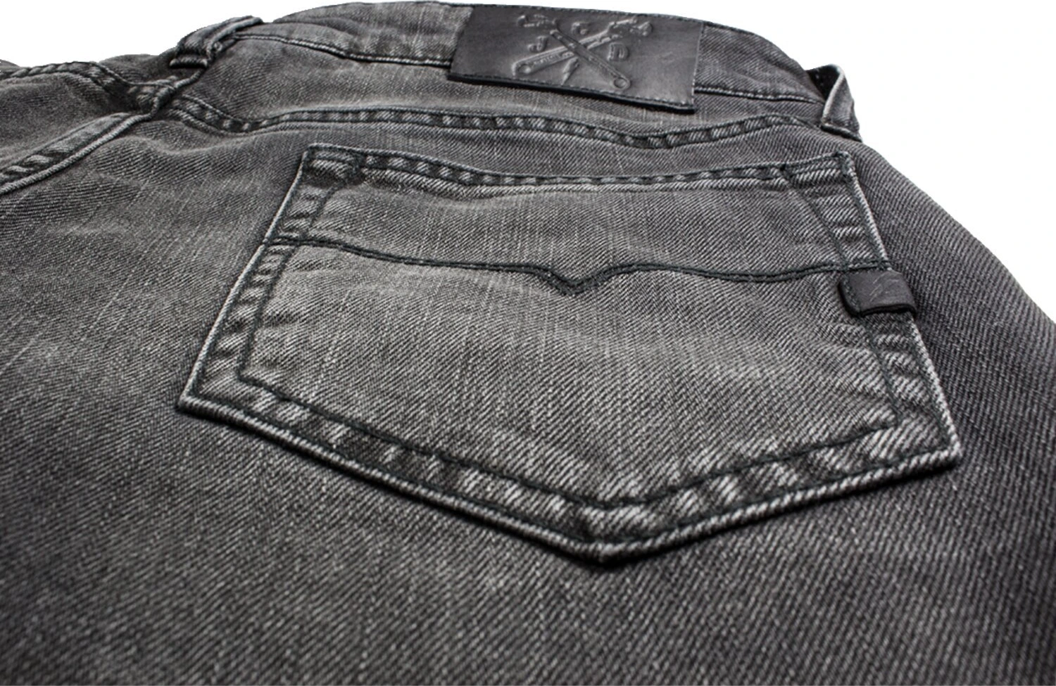 John Doe Ironhead jeans, used Black, Black, 34/32