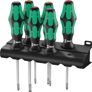 Wera screwdriver set 6 pcs. Kraftform 300 plus