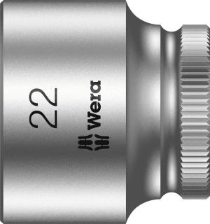 Wera Zyklop 3/8" socket - Metric 22.0