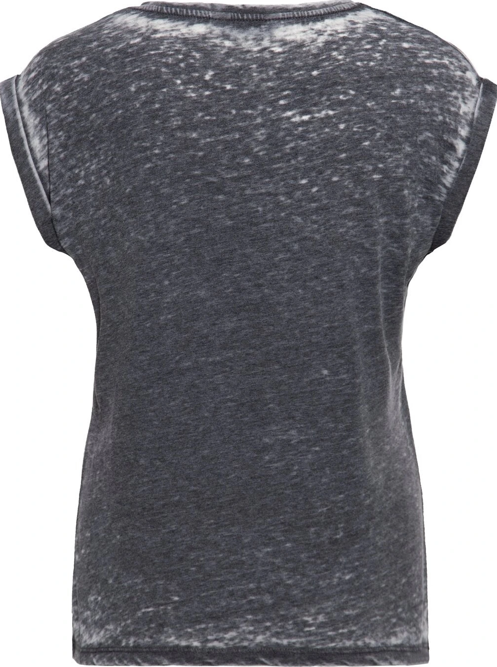 Queen Kerosin Bad ass babe t-shirt anthracite, Gray, S