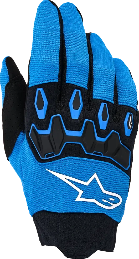 GLOVES FULL BORE V2 BLUE/BLK S