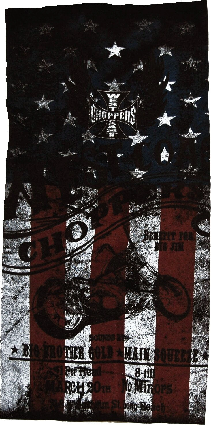 WCC American Pride tunnel black, One size fits most