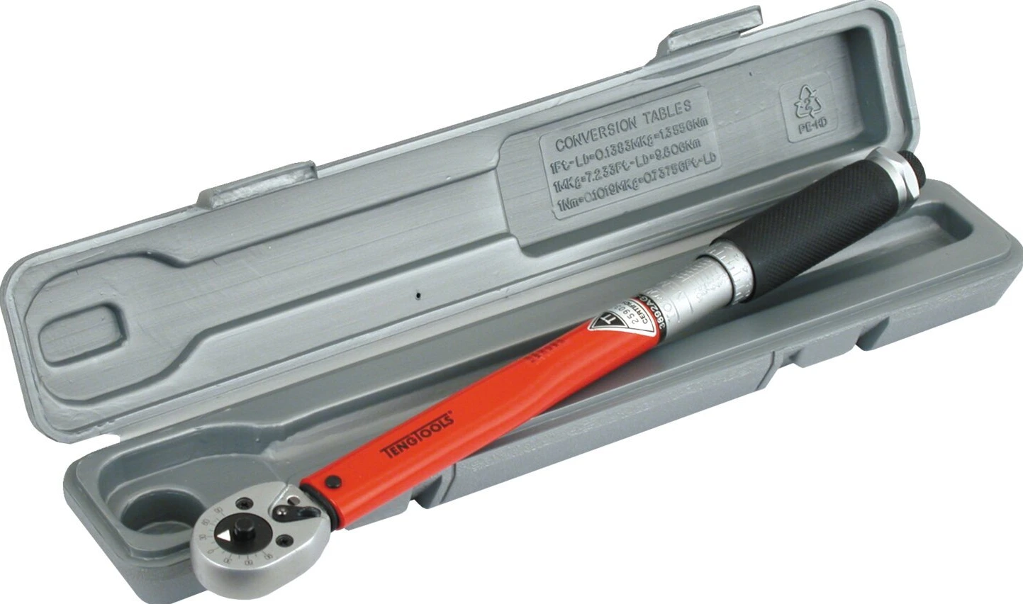 Teng Tools, sprūdrata griezes momenta atslēga, 370 mm