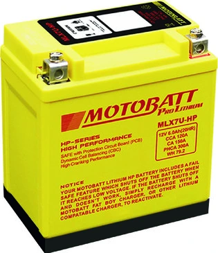 Motobatt литиевая батарея MLX7U-HP