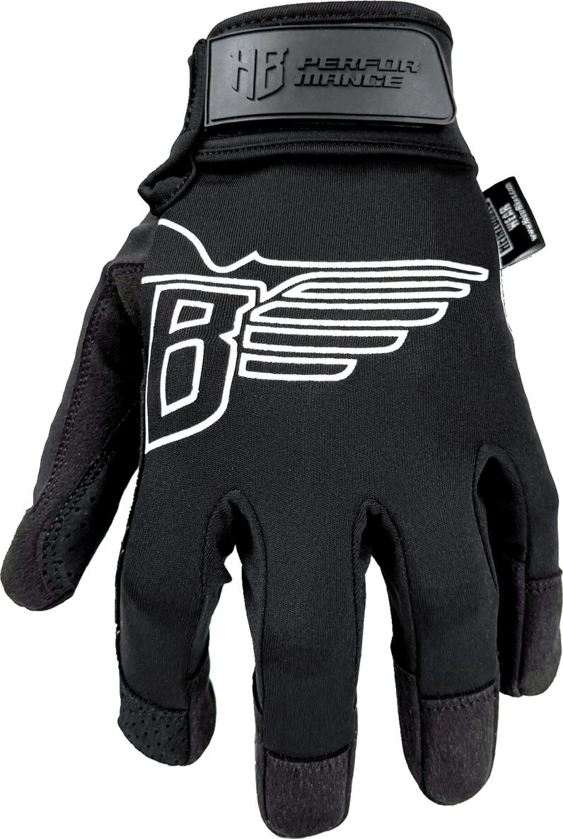 HeinzBikes Eagle split gloves, Black, L