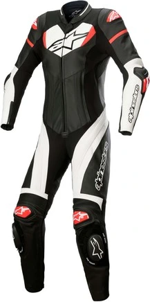 Alpinestars Leather suit Woman 1-pc Tech Air GP Plus Black/White/Red, 50