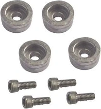 Anode alu Round Suzuki/J/E (4-pack)