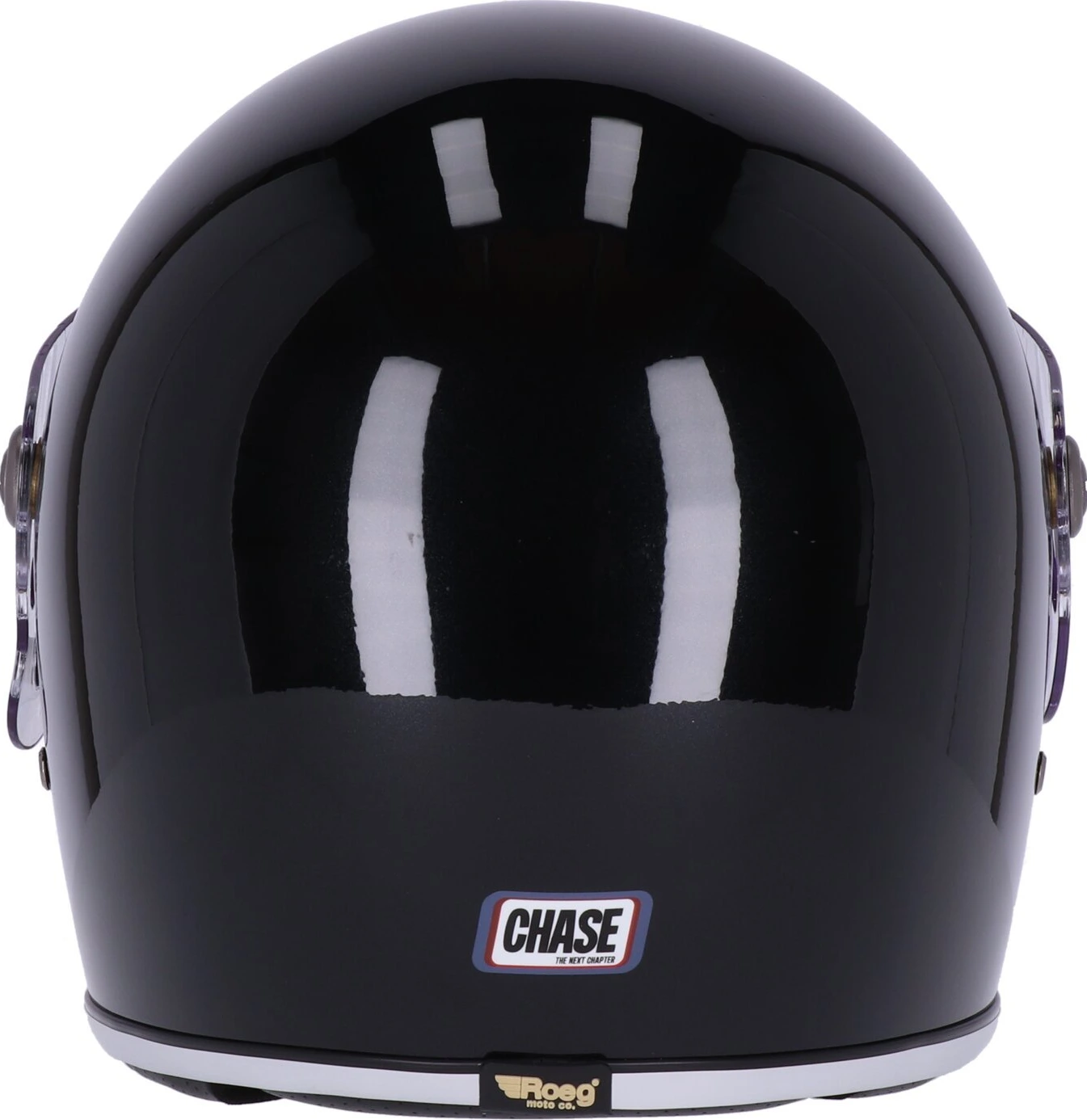 Roeg Chase helmet gloss black, S