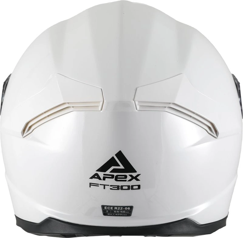 APEX Helmet FT300 Solid pearl white XS