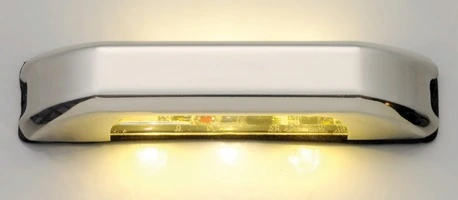 LED courtesy light w/4 + 4 blue LEDs