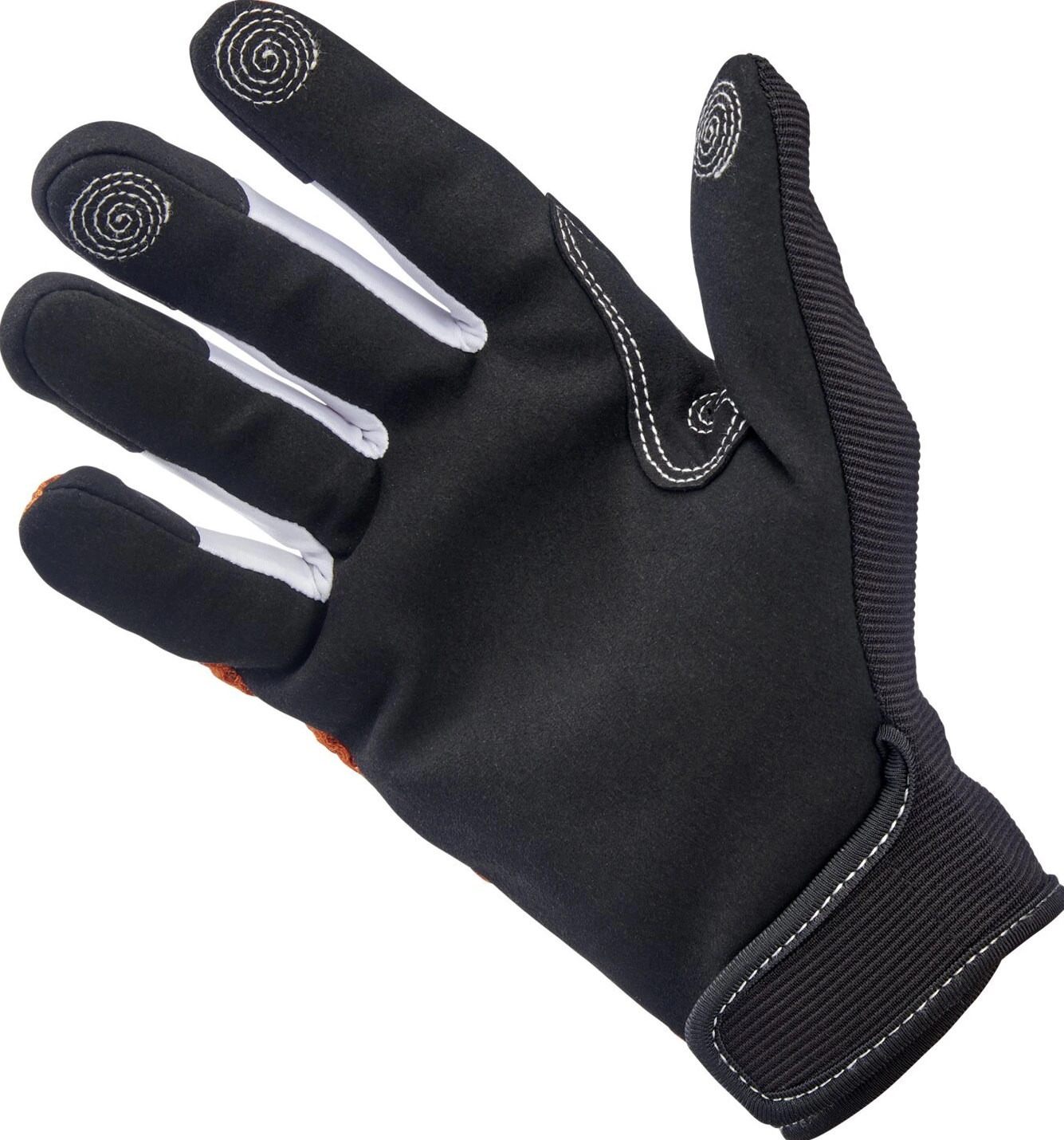 Biltwell Anza gloves, orange, Black, M