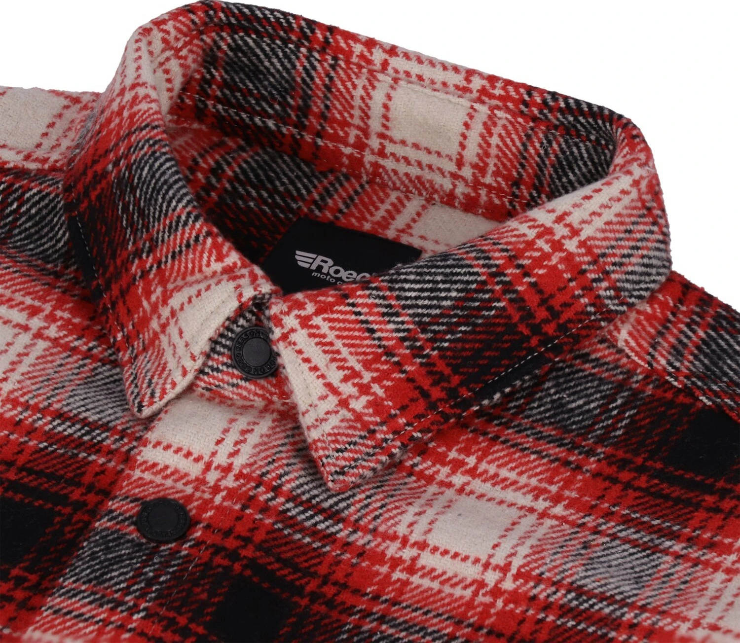 Roeg Blaze Flannel shirt, Red, S