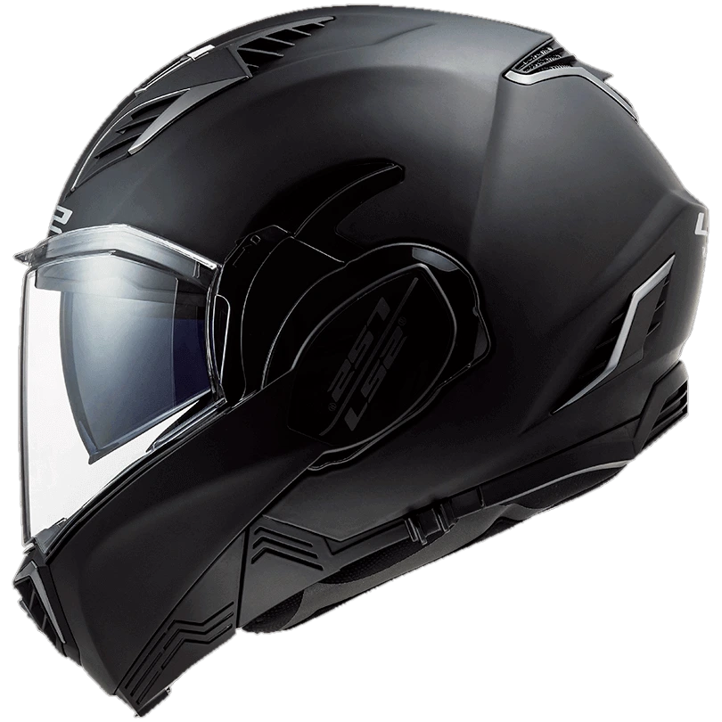 LS2 FF900 VALIANT II SOLID helmet - M, Matt Black