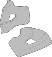 SIMPSON Darksome Cheek Pads