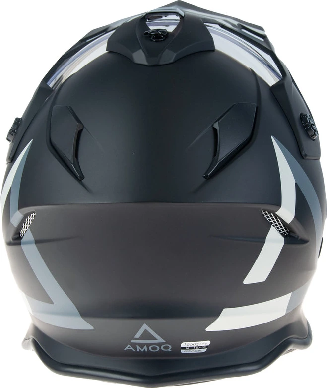 AMOQ Adaptor Electric visor Helmet black/grey, XS