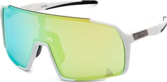 AMOQ Asteroid Sunglasses White - Yellow Mirror