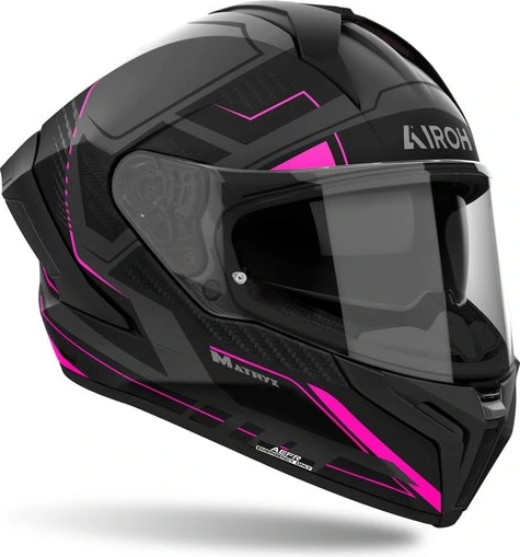 Airoh Helmet Matryx Rocket Pink Matt, XS