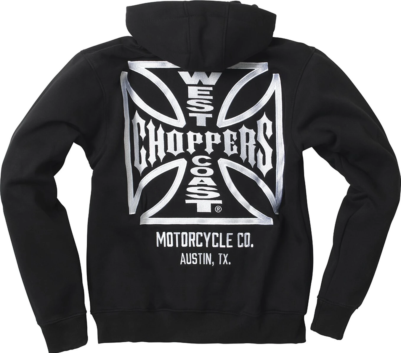 WCC OG ATX zip hoodie, Black, S