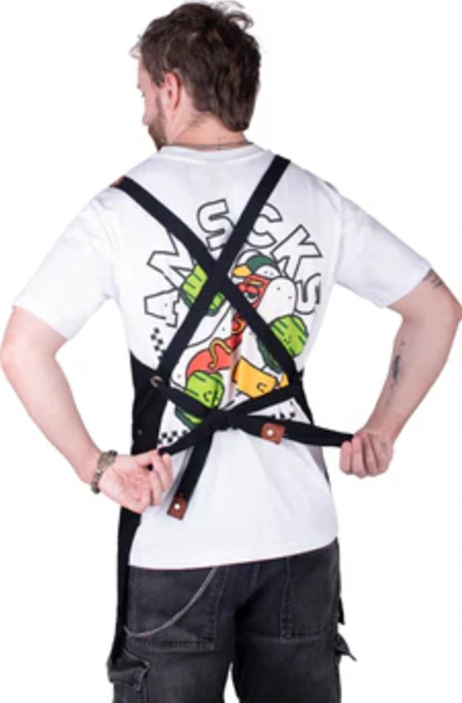 American Socks Traditional Apron, Black