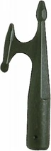 black polyprop. boat hook Ø 30