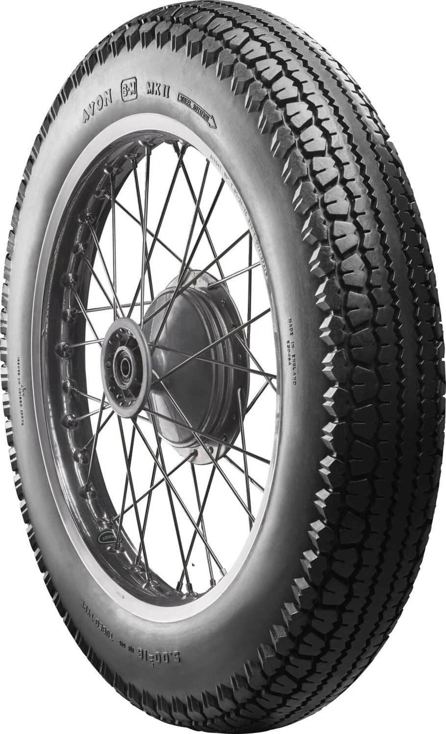 Avon Safety Mileage MKII tire 5.00-16TT 69S