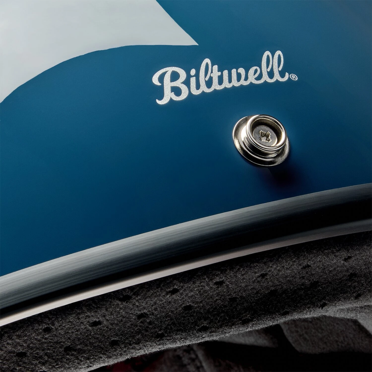 Biltwell Gringo helmet, greystone Blue, S, Metallic