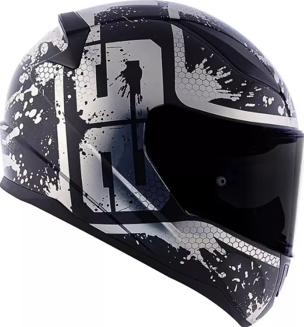 LS2 FF353 RAPID SPY helmet - Matt Black Silver, M