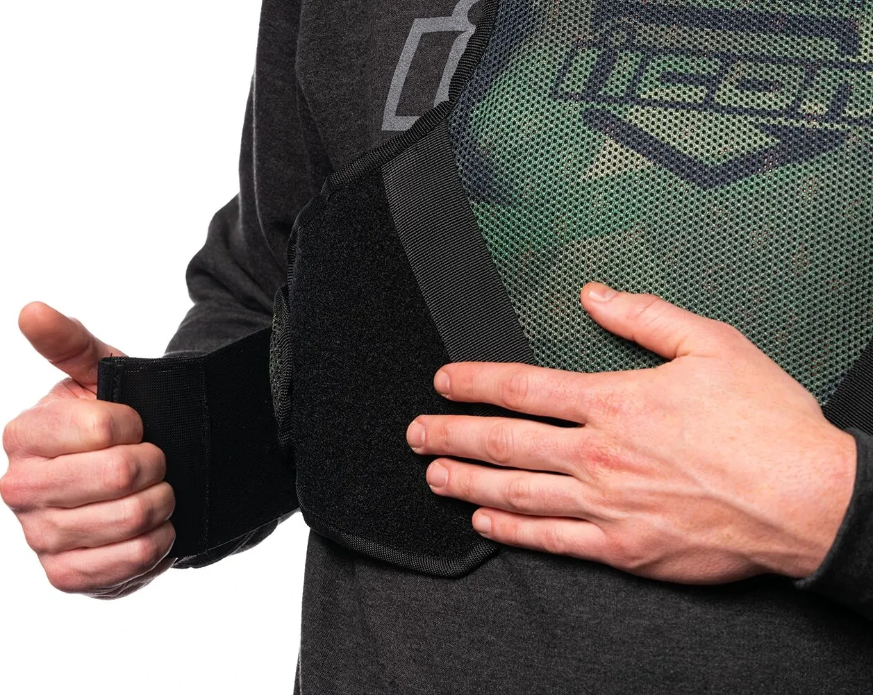 VEST FIELD ARMOR SOFTCORE GREEN CAMO SM