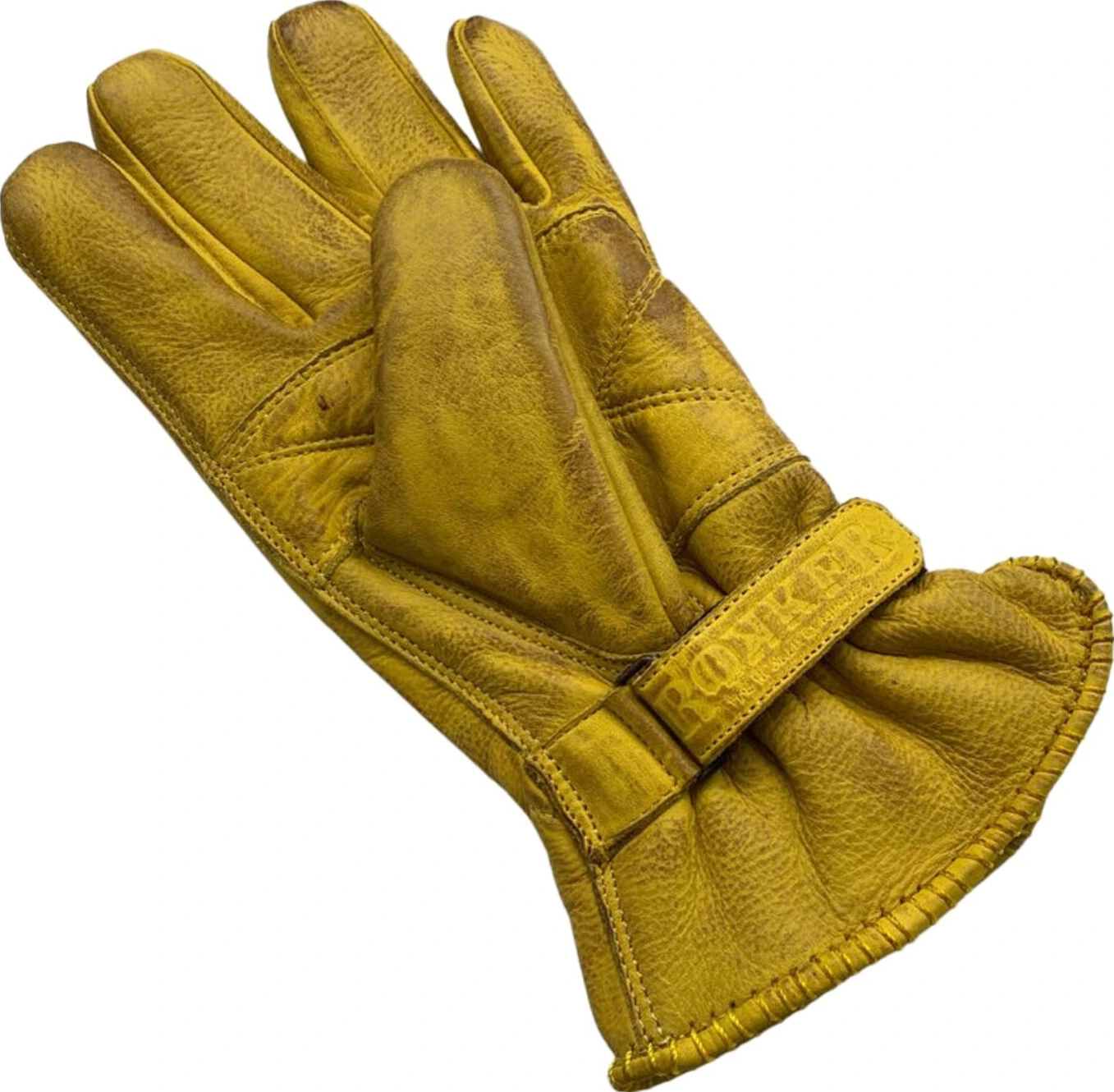 Rokker Ride Hard gloves, Yellow, XL