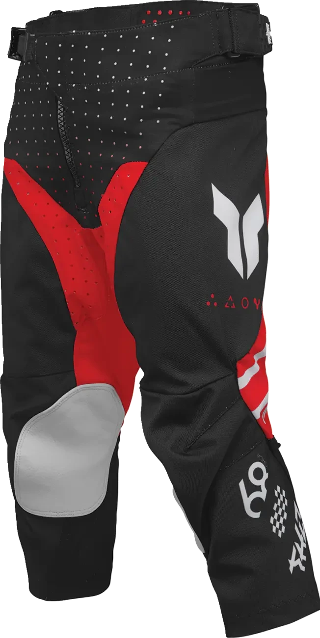 PANT YTH LAUNCHMODE FUTURA BLACK/RED 18