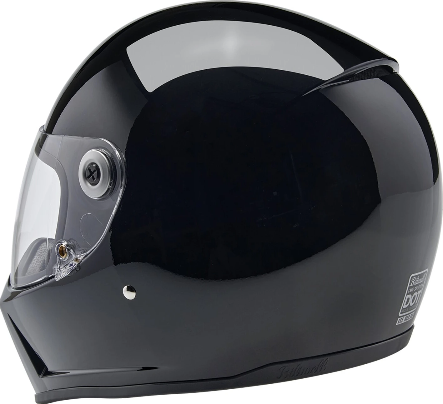 Biltwell Lane Splitter helmet, Black, 2XL, Gloss